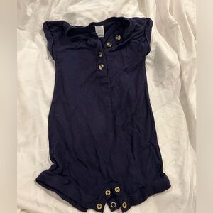 Lou Lou and company Harvey Romper sz 12-24
